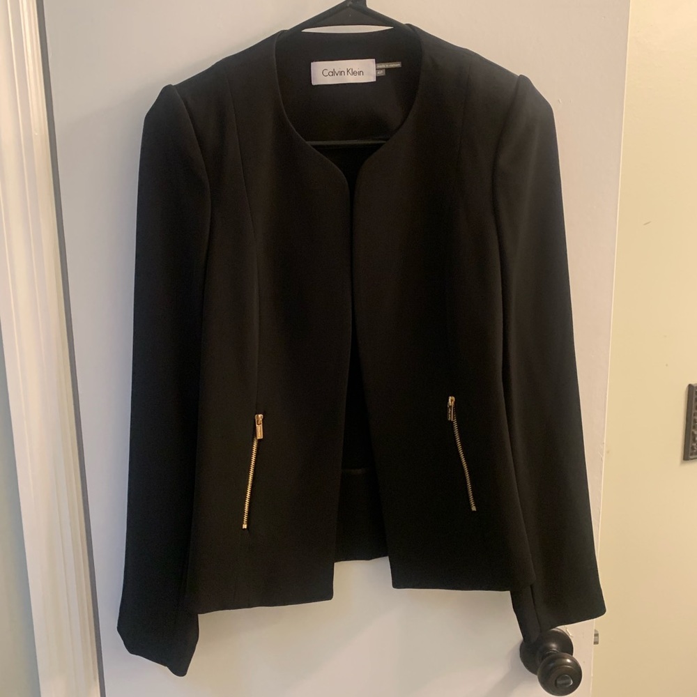 Calvin Klein Black Suit Jacket